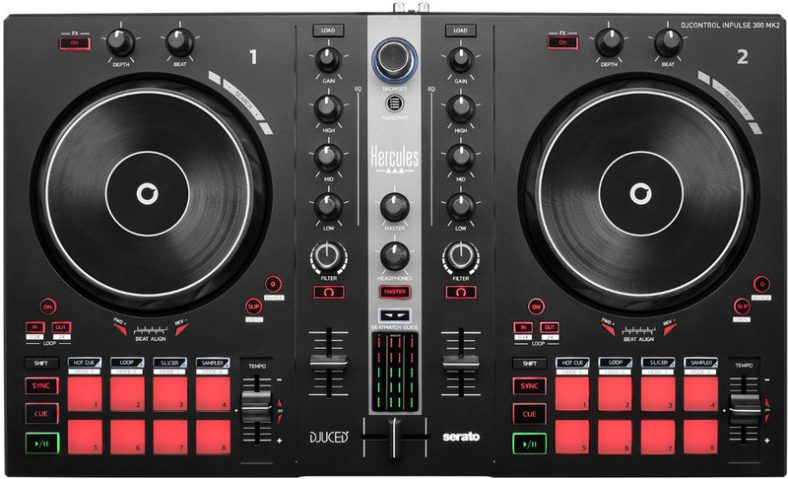 Hercules Djcontrol Inpulse 300 Mk Wired Dj Controller