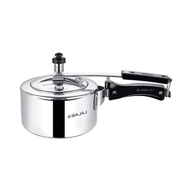 Bajaj Aluminium Inner Lid Pressure Cooker (2 Litre, Silver, Isi Certified) Pcx 32