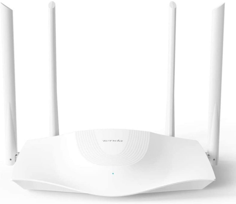 Tenda Rx3 Ax1800 Mbps Dual Band Gigabit Wi-Fi 6 Smart Wireless Router, Ofdma+Mu-Mimo Tech, 1.8Ghz Quad-Core Cpu, 3 Gigabit Lan Ports, 1 Gigabit Wan Port, Vpn/Wpa3/Ipv6 1800 Mbps Wireless Router(White, Dual Band)