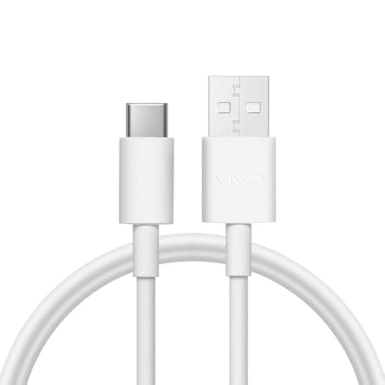 Vivo Original Usb Type C Mobile Data Charging Cable For Vivo V30/V29/V28/V27/V25/V23E/V23 Pro/V21 5G/Iqoo Neo 9 Pro/12 5G/Neo 7 Pro/Z7/Z7S/Z6 Lite/11/Z6 44W/T2/Iqoo 9, 80W Usb-C Y Series Support