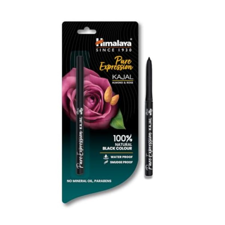 Himalaya Pure Expression Kajal Black, Matte Finish 0.30G
