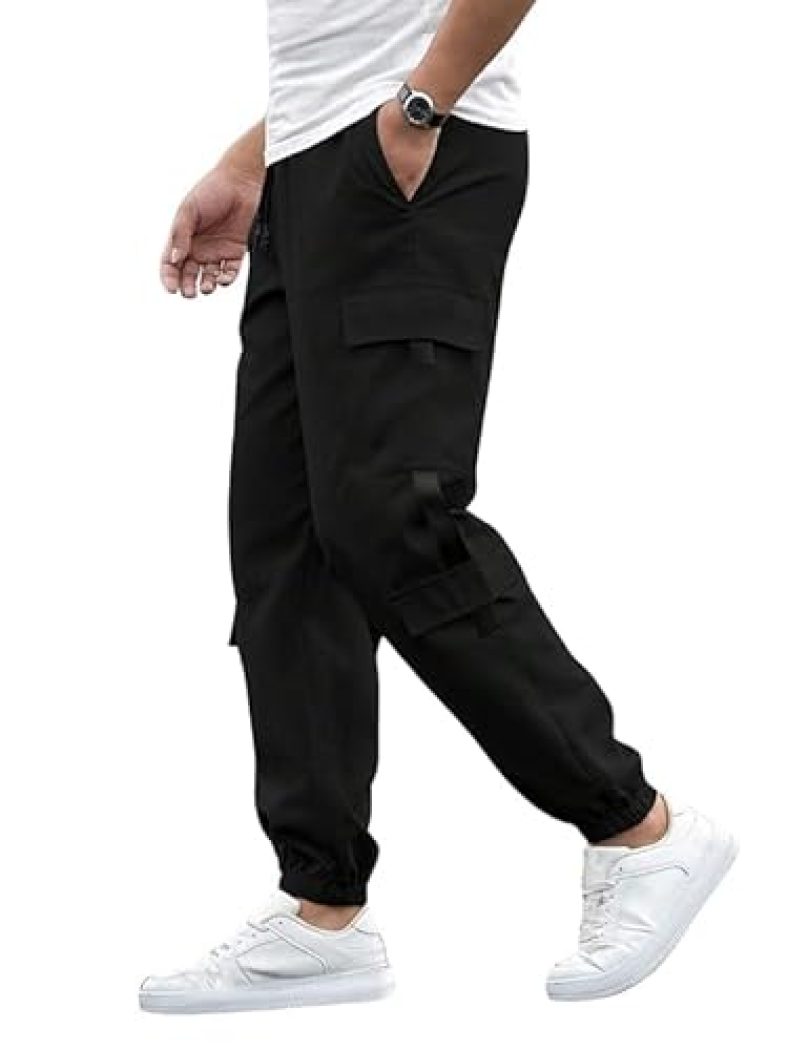Mack Jonney Regular Track Pant For Men || Track Pants || Plain Track Pant-Mack640498 Black