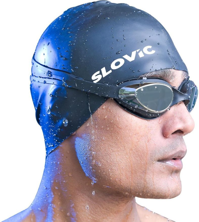 Slovic Premium Quality Goggles & Cap | Uv Protection | Anti-Fog | Premium Quality | Swimming Kit