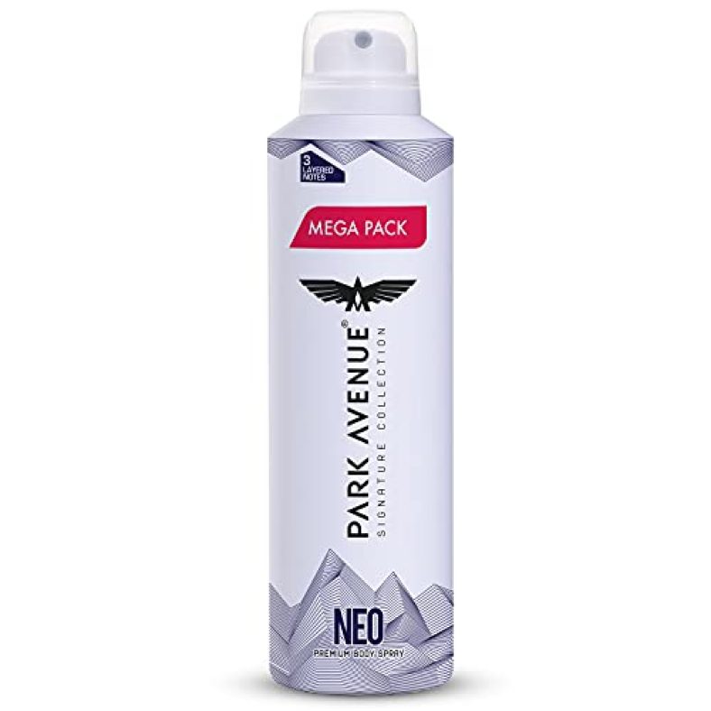 Park Avenue Men Neo Signature Collection |Aerosol Deodorant | Fresh Long-Lasting Aroma | 220Ml, Pack Of 1