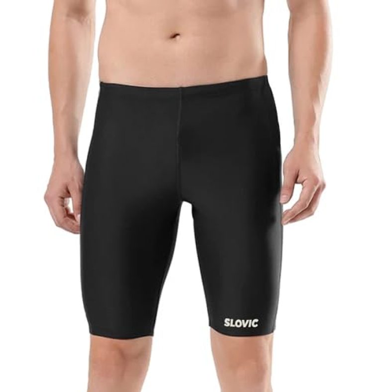 Slovic Swimming Shorts For Men | Swimming Costume | Trunk, Boys Swim Suit, Easy Adjustable, Breathable, Quick Drying Shorts For Swimming, Running Sports Shorts | Large