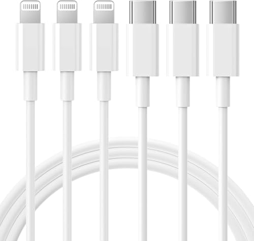 Usb C Cable To Lightning-20W Original [Apple-Mfi Certified] Fast Charger Cable Power Charging Cord Compatible With Iphone 14/13/12/12 Pro Max/12/11/11Pro/Xs/Max/Xr/X/8/Ipad (Hb-Al6A013)
