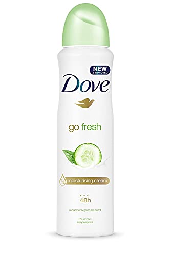 Dove Antiperspirant Cucumber & Green Tea Deodorant, 250Ml | Long-Lasting Freshness & Gentle Skin Care For All-Day Protection