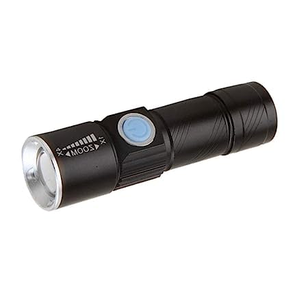 Nexttech Rechargeable Powerful Emergency Torch – Ultimate Lighting For Tracking & Bad Weather (Thundertorch V2)