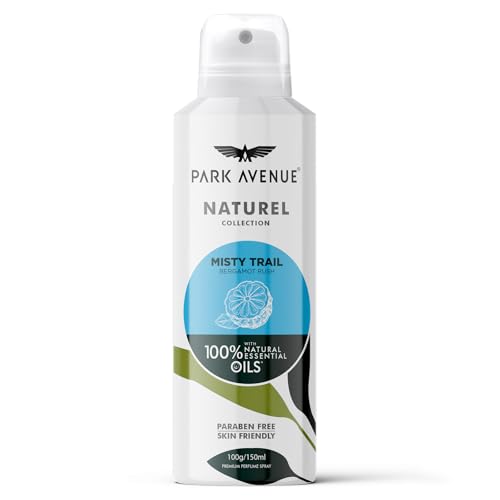 Park Avenue Misty Trail Deodorant For Men | Natural Organic Premium Perfumes, 150Ml | Contains 100% Natural Essential Oils