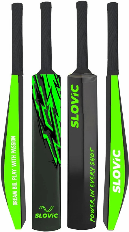 Slovic Lightweight Plastic Tennis Cricket Bat For Adults | Indoor & Outdoor| Pvc/Plastic Cricket  Bat For 15+ Yrs(850 G)