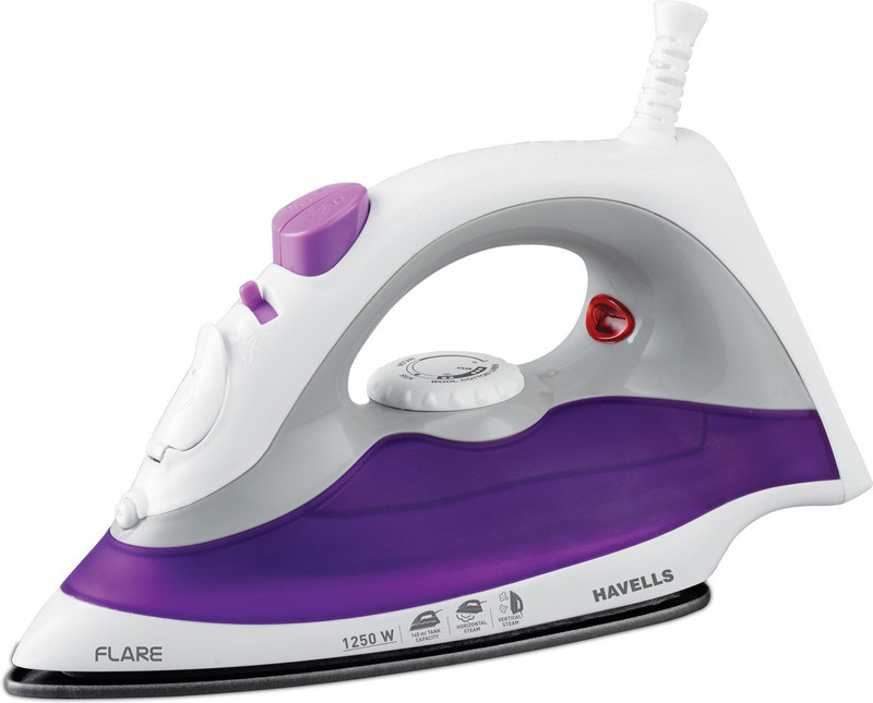 Havells Ghgsibdu125 Flare 1250 W Steam Iron(Purple, White)