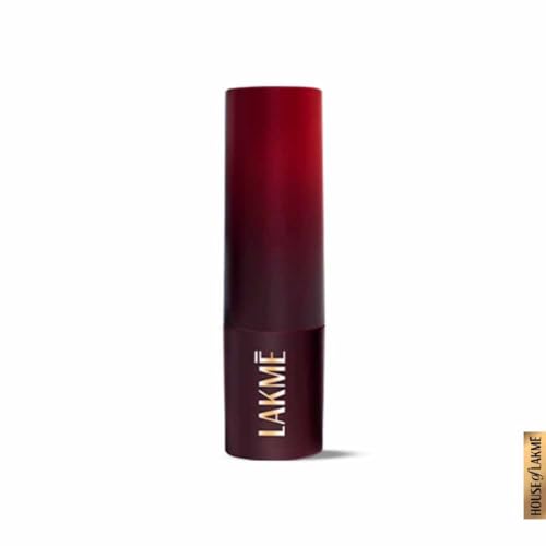 Lakmé Forever Matte Lipstick, Made With French Rose Oil Extracts, Pink Lily, 4.5G