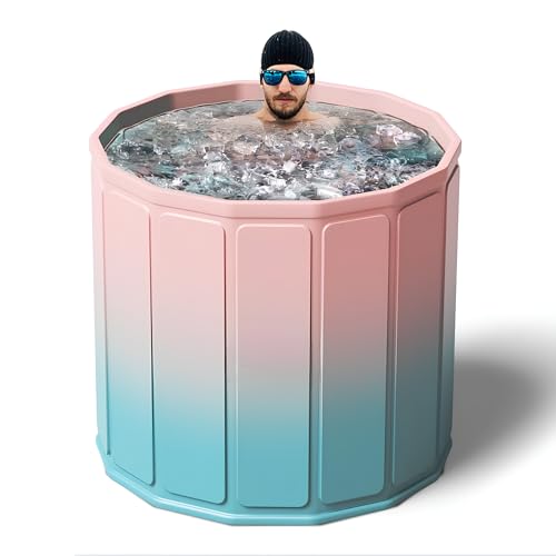 Bathremedy Bath Tub For Adult For Bathroom, Foldable Spa Tub For Home Use With Drainage Hole, Thickened Insulated Ice Bath Tub, Inflatable Bathtub For Adults, Ice Bathtub For Adults