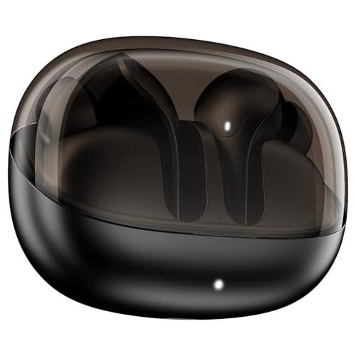 Boat 2025 Launch Airdopes Plus 311,Glass Design,Enx Tech,50 H Battery, Fast Charge, Stream Ad Free Music Via App Support, Bluetooth Earbuds, Tws Ear Buds Wireless Earphones With Mic (Charcoal Black)