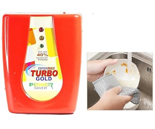 Wanotta Power Saver | Electricity Saver | Power Saver Device | Power Saving Device Electric Bill | Maxx Power Saver | Super Max Power Saver | Energy Saver Device For Home With Free Dishwashing Cloth