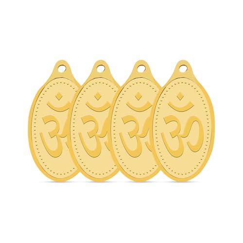Whp Jewellers 8 Gram Yellow Gold Om Pendant