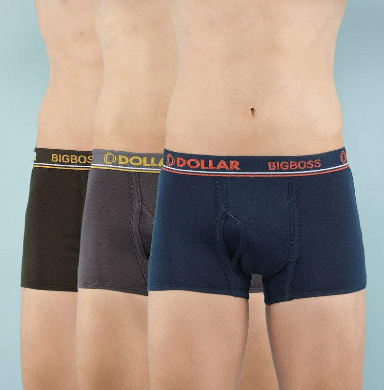 Dollar Bigboss Men Combed Cotton Double Pouch Support Brief