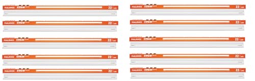 Halonix 22-Watt Led Batten/Tubelight | Streak Square 4-Ft Led Batten For Living Room & Bedroom | Cool Day Light, Pack Of 10