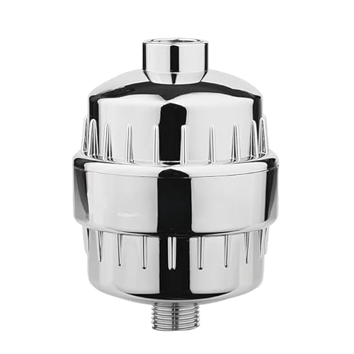 Prokart High Output Revitalizing Shower And Tap Filter For Hard Water – Water Softener For Bathroom | Silkify & Strengthen Skin & Hair | Reduce Hair Fall & Skin Dryness (Chrome)