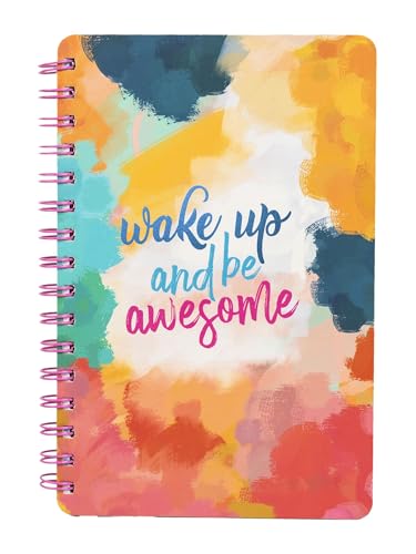 Doodle Wiro Hard Bound A5 Planner With 100+ Stickers | Undated Yearly, Monthly, Daily Planner With 16 Theme Based Activity Pages |16 Tear Away Note Cards & Quote Cards I To Do List | 216 Ruled Pages I 80 Gsm (Morning Mantra)