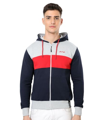 Awg All Weather Gear Hoodies For Men | Men’S Solid Hooded Sweatshirt | Winter Wear | Pullover | Jackets For Men Stylish | Zipper Hooded Sweatshirt Multicolour