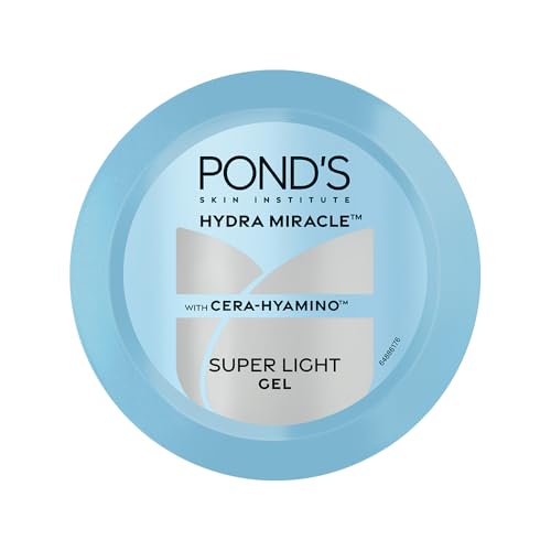 Pond’S Super Light Gel Oil Free Face Moisturizer 300 G | With Cera-Hyamino For Ultimate Soft Smooth Skin – Daily Use