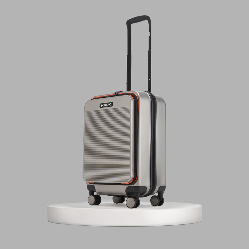 Hrx Grit Laptop Cabin Suitcase 8 Wheels – 22 Inch