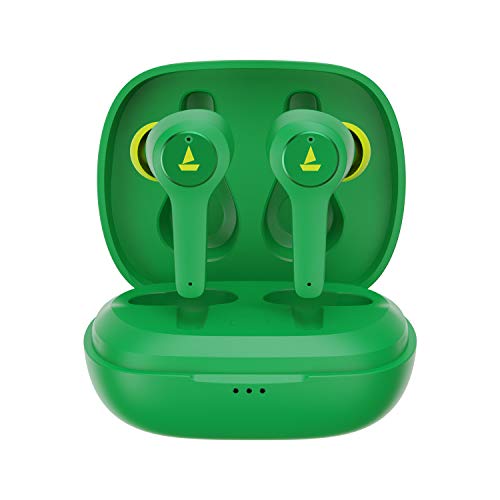 Boat Airdopes 451V2 Bluetooth Truly Wireless In Ear Earbuds With Mic(Viper Green)