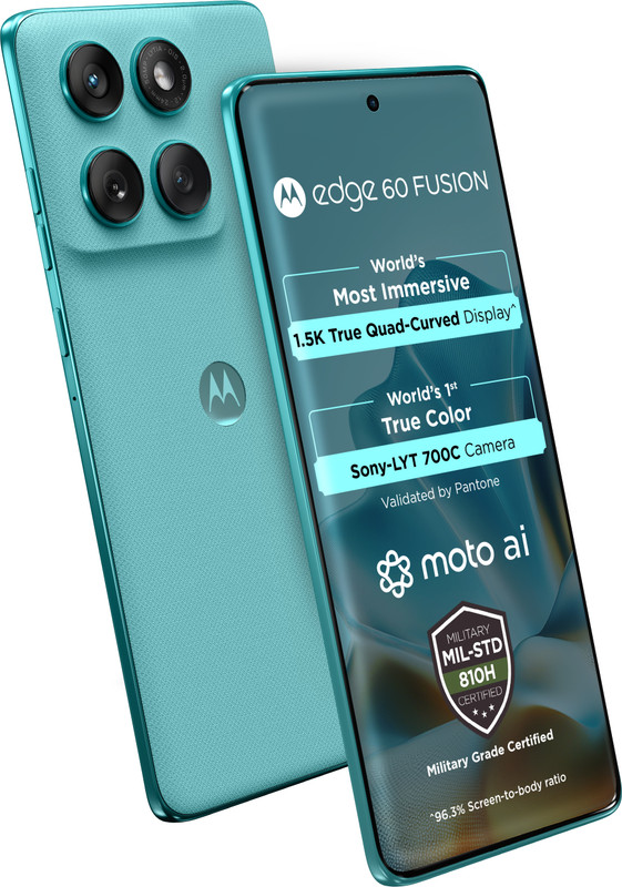 Motorola Edge 60 Fusion 5G (Pantone Amazonite, 256 Gb)(8 Gb Ram)