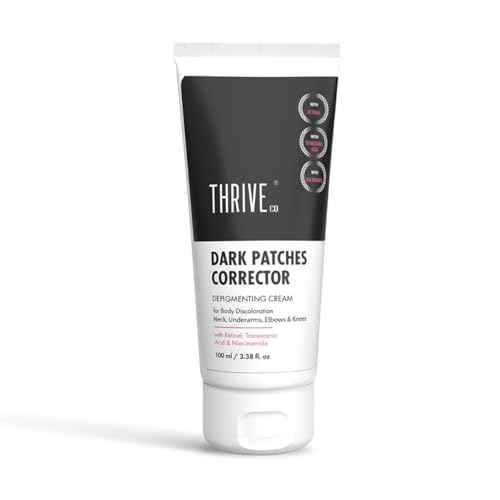 Thriveco Dark Patches Corrector Cream | Dark Patches Removal | With Retinal & Niacinamide.. For Underarms, Inner Thighs, Knuckles, Elbows & Knees. Men & Women | 100Ml