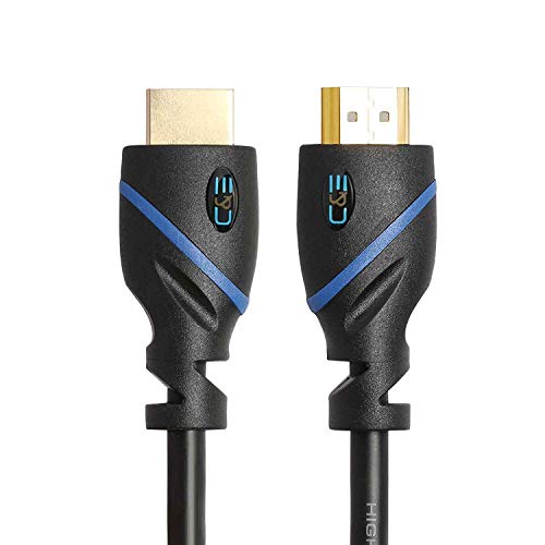 C&E 4K Hdmi Cable (25 Feet/7.6 Meters) High Speed 10.2Gbps Hdmi Cable – 4K Hdr, 3D, 2160P, 1080P, Ethernet – 28Awg Pvc Hdmi Cord – Audio Return(Arc) Compatible Hd Tv, Blu-Ray, Xbox, Ps4/3, Pc, Fire Tv