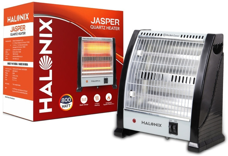 Halonix 800W Jasper Quartz Room Heater Quartz Room Heater