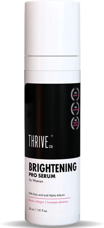 Thriveco Brightening Pro Serum For Women With Kojic Acid, Alpha Arbutin & Glutathione(30 Ml)