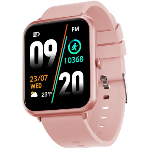 Fire-Boltt Ninja Call Pro Smart Watch With Bluetooth Calling, 1.69 Inch Hd Display, Ai Voice Assistant, 100 Sports Modes, Spo2, Heart Rate Monitor & Dual Chip, Smart Watch For Man & Woman – Pink
