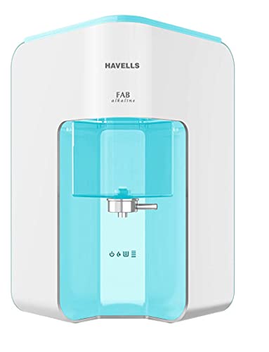 Havells Fab Alkaline Water Purifier | Ro+Uv+Revitalizer (Copper)| Powerful 8 Stage Purification| 2 Year Free Service | Smart Alerts | Auto Energy Saver | Suitable For All Water Sources