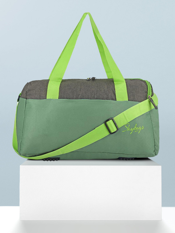 Skybags Active Nxt 1 Green Gym Duffel Bag
