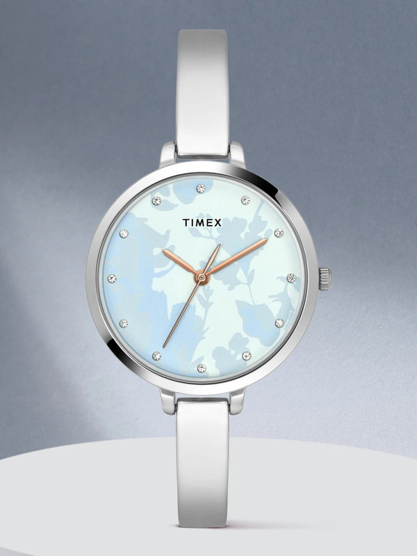 Timex Blue Dial Analog Watch  – For Women