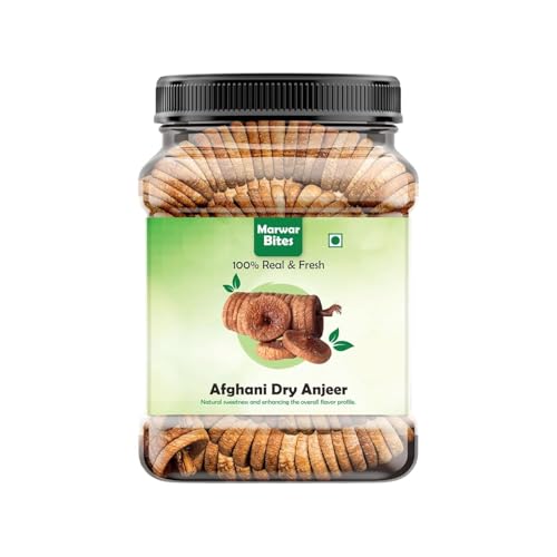 Marwarbites Dried Afghani Anjeer 500Gm | Dry Figs For Weight Management, Digestion, Good Health & Rich In Dietary Fiber