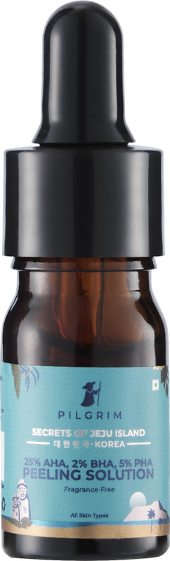 Pilgrim Mini – 25% Aha, 2% Bha, 5% Pha Peeling Solution(5 Ml)