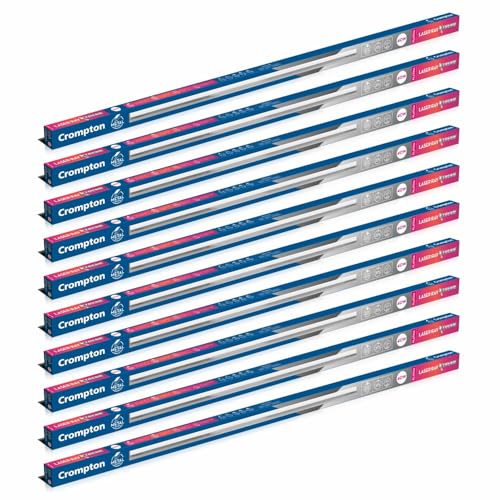 Crompton Laser Ray Xtreme 40W | Energy Efficient Led Tubelight For Home & Office Pack Of 10