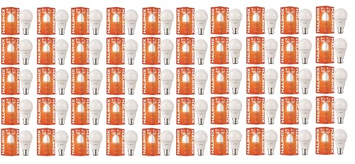 Halonix 9W B22 Led Cool White Bulb, Pack Of 50
