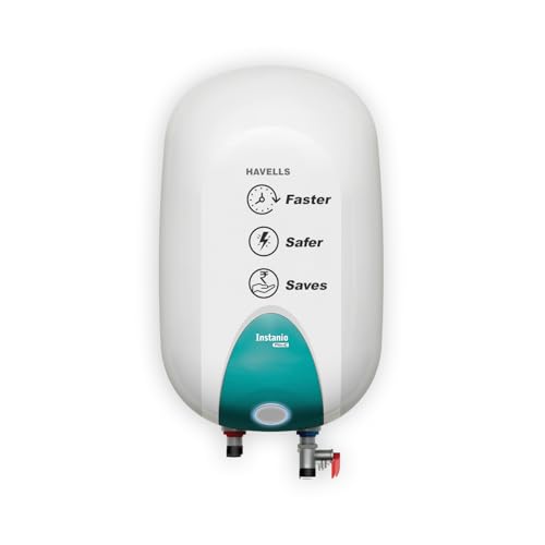 Havells Instanio Prime 25L Storage Water Heater(Geyser)|Faster Heating|Safer To Use|Saves Electricity|Engineered For Hard Water|Color Changing Led Indicator|Anti Rust Tank|Heavy Duty Heating Element