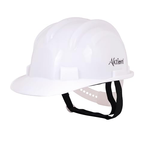 Aktion Ak H11_Wht Safety Helmets Nape Type, Is 2925:1984 Color: White, Pack Of 20