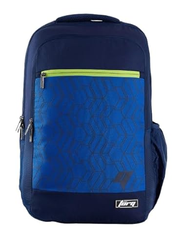 Torq Polyester Backpack For Men & Women | School Backpack | College Backpack | Casual Backpack | 45L Posidn_Blue