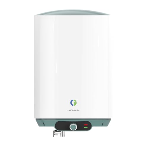 Cg-Magnamix 25 Ltr Storage Water Heater (Geyser) | 5 Star Rated | High Rise Compatible | Glasslined Tank | Copper Element | Rust Proof Body | 100% Copper Element | 2 Yrs Product & 5 Yrs Tank Warranty