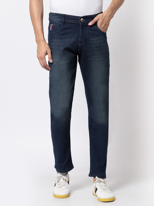 Bombax Fashion Slim Men Dark Blue Jeans