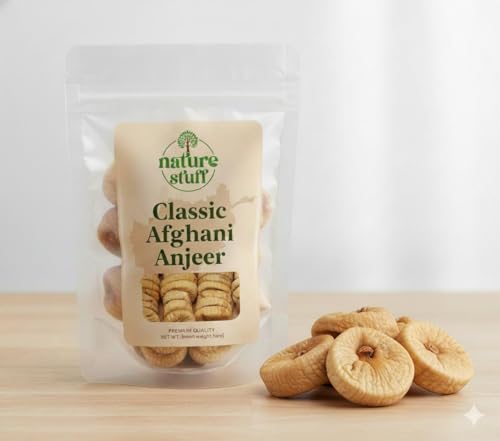Anjeer (900 Gm) Premium Dried Figs 900 Gm | Big Size Afghani Anjeer Dry Fruits | Rich Source Of Vitamins Dietary Fiber | Fresh Anjeer Figs For Winter