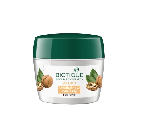 Biotique Walnut Exfoliating & Polishing Face Scrub, 175G