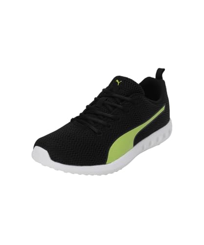 Puma Men’S Dwane Walking Shoe, Puma Black-Nrgy Yellow, 9