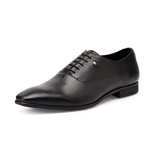 Hush Puppies Danny Oxford E Men’S Black Formal Shoes – 9 Uk (8346256)
